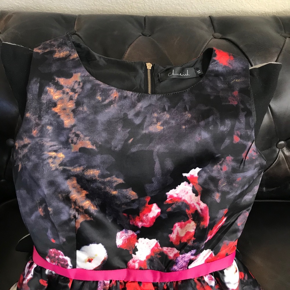 Closing Sale NWOT Chicwish Beautiful Floral Dress - Picture 7 of 14